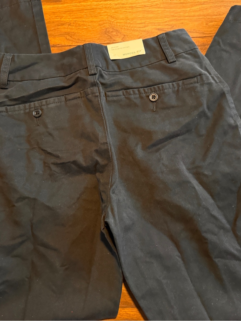 Eddie Bauer NWT Mercer Fit Moleskin Cotton Khaki Pants Sz 2 - Picture 5 of 7